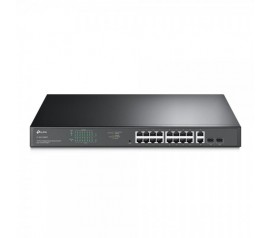 TP-Link 18‑портового гигабитного коммутатора Easy Smart с 16 портами PoE+