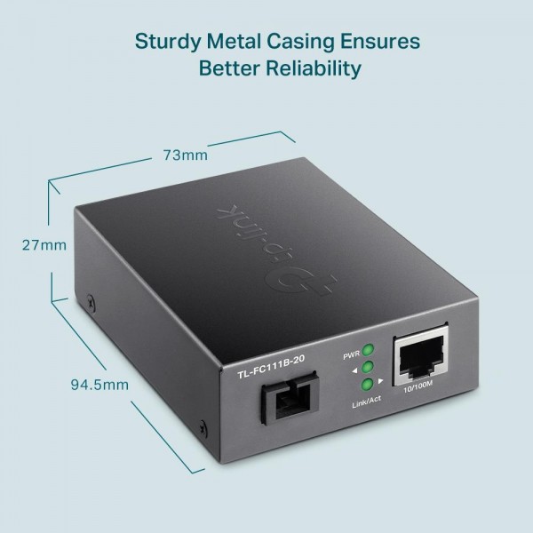 TP-Link Медиаконвертер WDM 10/100 Мбит/с
