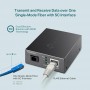 TP-Link Гигабитный медиаконвертер WDM TP-Link Гигабитный медиаконвертер WDM