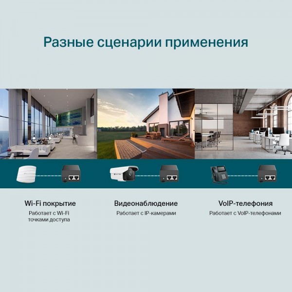 TP-Link Инжектор PoE+