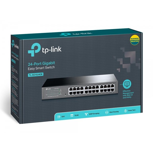 TP-Link Easy Smart гигабитный 24-портовый коммутатор