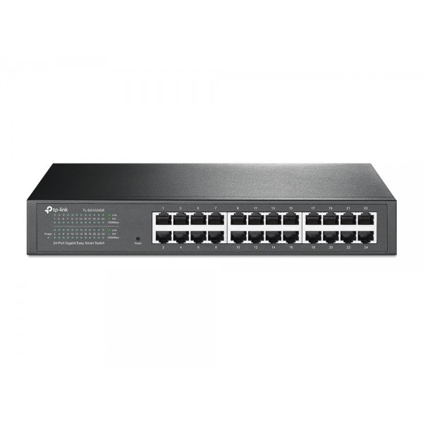 TP-Link Коммутатор Easy Smart с 24 гигабитными портами TP-Link Коммутатор Easy Smart с 24 гигабитными портами