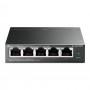 TP-Link Коммутатор Easy Smart с 5 гигабитными портами (4 порта PoE+) TP-Link Коммутатор Easy Smart с 5 гигабитными портами (4 порта PoE+)
