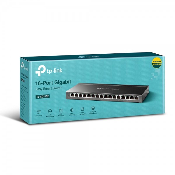 TP-Link Коммутатор Easy Smart с 16 гигабитными портами
