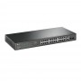 TP-Link Коммутатор Easy Smart с 26 гигабитными портами RJ45 (24 порта PoE+) и 2 гигабитными портами SFP