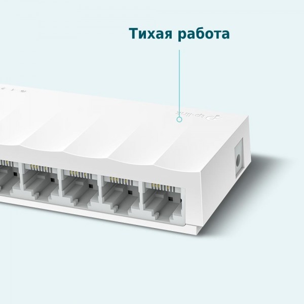 TP-Link Настольный коммутатор с 8 портами 100 Мбит/с