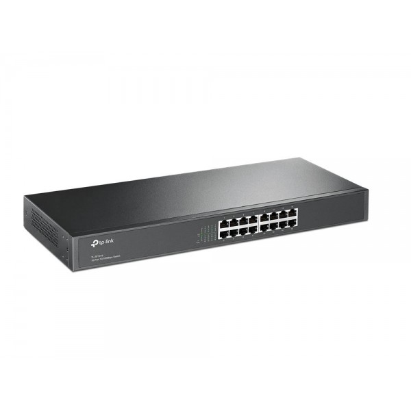 TP-Link Коммутатор с 16 портами 10/100 Мбит/с для размещения в стойке