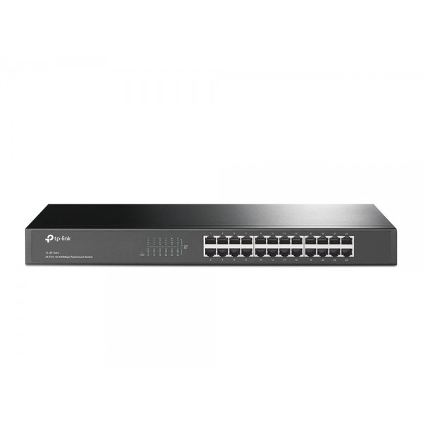 TP-Link Коммутатор с 24 портами 10/100 Мбит/с для размещения в стойке