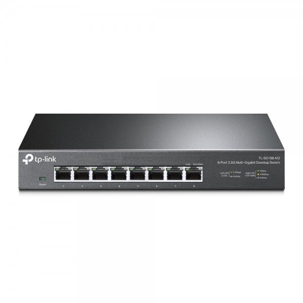 TP-Link Настольный коммутатор с 8 портами 2,5 Гбит/с