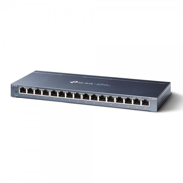 TP-Link Настольный коммутатор с 16 гигабитными портами TP-Link Настольный коммутатор с 16 гигабитными портами