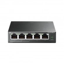 TP-Link Настольный коммутатор с 5 портами 10/100 Мбит/с (4 порта PoE+)