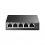 TP-Link Настольный коммутатор с 5 портами 10/100 Мбит/с (4 порта PoE+) TP-Link Настольный коммутатор с 5 портами 10/100 Мбит/с (4 порта PoE+)