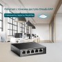 TP-Link Настольный коммутатор с 5 портами 10/100 Мбит/с (4 порта PoE+) TP-Link Настольный коммутатор с 5 портами 10/100 Мбит/с (4 порта PoE+)