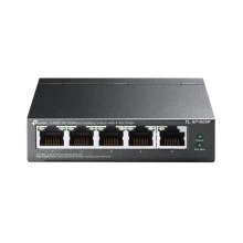TP-Link Настольный коммутатор с 5 портами 10/100 Мбит/с (4 порта PoE+)