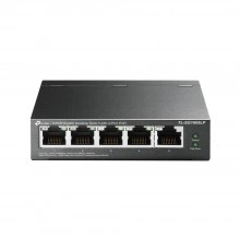 TP-Link Настольный коммутатор с 5 гигабитными портами (4 порта PoE+)