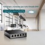 TP-Link Настольный коммутатор с 5 гигабитными портами (4 порта PoE+) TP-Link Настольный коммутатор с 5 гигабитными портами (4 порта PoE+)