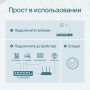 TP-Link Настольный коммутатор с 5 гигабитными портами (4 порта PoE+) TP-Link Настольный коммутатор с 5 гигабитными портами (4 порта PoE+)
