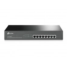 TP-Link 8-портовый настольный/монтируемый в стойку гигабитный коммутатор с 8 портами PoE+
