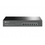TP-Link 8-портовый настольный/монтируемый в стойку гигабитный коммутатор с 8 портами PoE+ TP-Link 8-портовый настольный/монтируемый в стойку гигабитный коммутатор с 8 портами PoE+