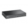 TP-Link 8-портовый настольный/монтируемый в стойку гигабитный коммутатор с 8 портами PoE+ TP-Link 8-портовый настольный/монтируемый в стойку гигабитный коммутатор с 8 портами PoE+