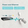 TP-Link Настольный коммутатор с 8 гигабитными портами (4 порта PoE+) TP-Link Настольный коммутатор с 8 гигабитными портами (4 порта PoE+)