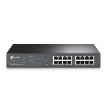 TP-Link Easy Smart гигабитный 16‑портовый коммутатор с 8 портами PoE+