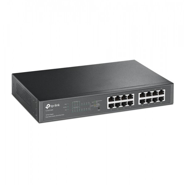 TP-Link Коммутатор Easy Smart с 16 гигабитными портами (8 портов PoE+)