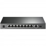 TP-Link Настольный коммутатор с 9 гигабитными портами RJ45 (8 портов PoE+) и гигабитным портом SFP TP-Link Настольный коммутатор с 9 гигабитными портами RJ45 (8 портов PoE+) и гигабитным портом SFP