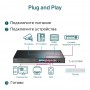 TP-Link Коммутатор с 18 гигабитными портами RJ45 (16 портов PoE+) и 2 комбинированными гигабитными портами RJ45/SFP TP-Link Коммутатор с 18 гигабитными портами RJ45 (16 портов PoE+) и 2 комбинированными гигабитными портами RJ45/SFP