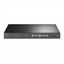 TP-Link Easy Smart 16-портовый гигабитный PoE+ коммутатор с 2 SFP‑слотами TP-Link Easy Smart 16-портовый гигабитный PoE+ коммутатор с 2 SFP‑слотами