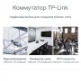 TP-Link Коммутатор Easy Smart с 18 гигабитными портами RJ45 (16 портов PoE+) и 2 комбинированными гигабитными портами RJ45/SFP TP-Link Коммутатор Easy Smart с 18 гигабитными портами RJ45 (16 портов PoE+) и 2 комбинированными гигабитными портами RJ45/SFP