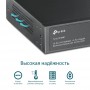 TP-Link Неуправляемый коммутатор с 16 портами PoE+ 10/100 Мбит/с и 2 комбинированными гигабитными портами RJ45/SFP TP-Link Неуправляемый коммутатор с 16 портами PoE+ 10/100 Мбит/с и 2 комбинированными гигабитными портами RJ45/SFP