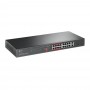 TP-Link Коммутатор с 16 портами PoE+ 10/100 Мбит/с, гигабитным портом RJ45 и комбинированным гигабитным портом RJ45/SFP TP-Link Коммутатор с 16 портами PoE+ 10/100 Мбит/с, гигабитным портом RJ45 и комбинированным гигабитным портом RJ45/SFP