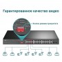 TP-Link Неуправляемый коммутатор с 24 портами PoE+ 10/100 Мбит/с и 2 комбинированными гигабитными портами RJ45/SFP TP-Link Неуправляемый коммутатор с 24 портами PoE+ 10/100 Мбит/с и 2 комбинированными гигабитными портами RJ45/SFP