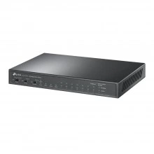 TP-Link Настольный коммутатор с 8 портами 10/100 Мбит/с, 2 гигабитными портами и гигабитным портом SFP