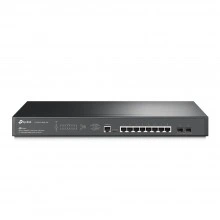 TP-Link Управляемый коммутатор JetStream уровня 2+ с 8 портами PoE+ 2,5 Гбит/с и 2 портами SFP+ 10 Гбит/с