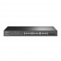 TP-Link JetStream 24‑портовый гигабитный управляемый коммутатор уровня 2+ с 4 SFP‑слотами TP-Link JetStream 24‑портовый гигабитный управляемый коммутатор уровня 2+ с 4 SFP‑слотами