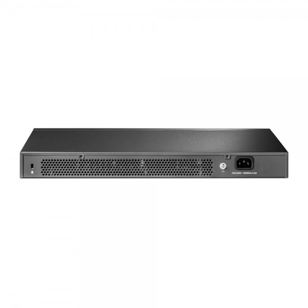 TP-Link Управляемый коммутатор JetStream уровня 2+ с 24 гигабитными портами RJ45 и 4 гигабитными портами SFP