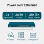 TP-Link JetStream 28‑портовый гигабитный управляемый коммутатор 2‑го уровня с 24 портами PoE+ TP-Link JetStream 28‑портовый гигабитный управляемый коммутатор 2‑го уровня с 24 портами PoE+