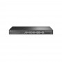 TP-Link Управляемый коммутатор JetStream уровня 2+ с 24 гигабитными портами RJ45, 4 портами SFP+ 10 Гбит/с и источником бесперебойного питания TP-Link Управляемый коммутатор JetStream уровня 2+ с 24 гигабитными портами RJ45, 4 портами SFP+ 10 Гбит/с и источником бесперебойного питания