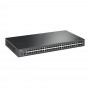 TP-Link Управляемый коммутатор JetStream 2‑го уровня с 48 гигабитными портами RJ45 и 4 гигабитными портами SFP TP-Link Управляемый коммутатор JetStream 2‑го уровня с 48 гигабитными портами RJ45 и 4 гигабитными портами SFP
