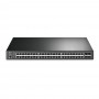 TP-Link Управляемый коммутатор JetStream уровня 2+ с 48 гигабитными портами PoE+ и 4 гигабитными портами SFP TP-Link Управляемый коммутатор JetStream уровня 2+ с 48 гигабитными портами PoE+ и 4 гигабитными портами SFP