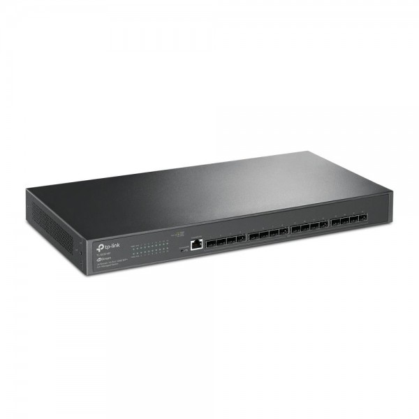 TP-Link Управляемый коммутатор JetStream уровня 2+ с 16 портами SFP+ 10 Гбит/с