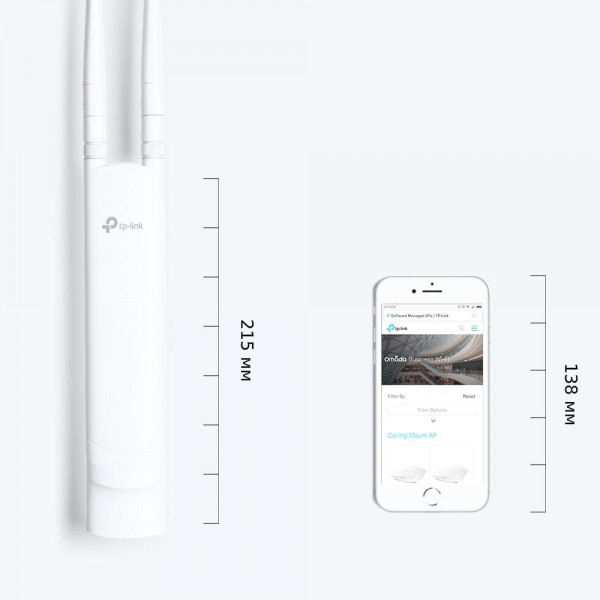 TP-Link Точка доступа Wi‑Fi N300 для улицы и помещений