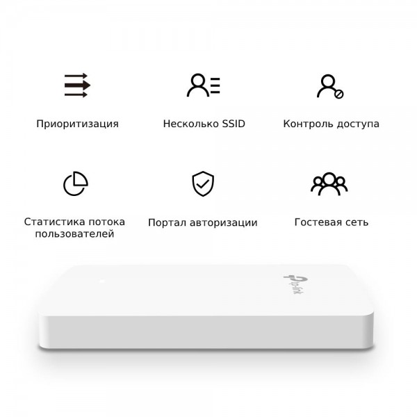 TP-Link Встраиваемая в стену точка доступа Wi‑Fi AC1200