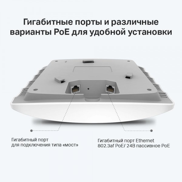 TP-Link Потолочная точка доступа Wi‑Fi AC1750