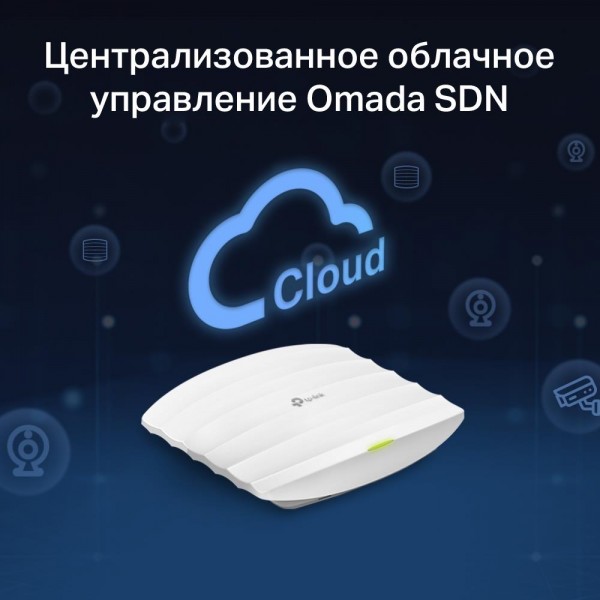 TP-Link Потолочная точка доступа Wi‑Fi AC1750