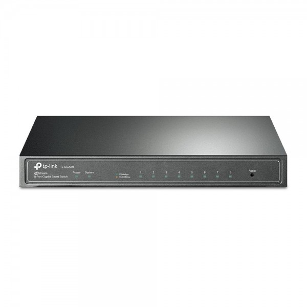 TP-Link JetStream гигабитный 8-портовый Smart коммутатор TP-Link JetStream гигабитный 8-портовый Smart коммутатор