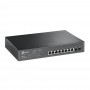 TP-Link Коммутатор JetStream Smart с 8 гигабитными портами PoE+ и 2 гигабитными портами SFP TP-Link Коммутатор JetStream Smart с 8 гигабитными портами PoE+ и 2 гигабитными портами SFP