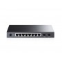 TP-Link JetStream гигабитный 8-портовый Smart коммутатор PoE с 2 SFP-слотами TP-Link JetStream гигабитный 8-портовый Smart коммутатор PoE с 2 SFP-слотами